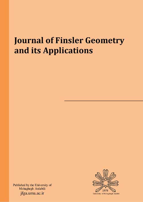 Finsler Geometry and its Applications - Volume:2 Issue: 1, Aug 2021
