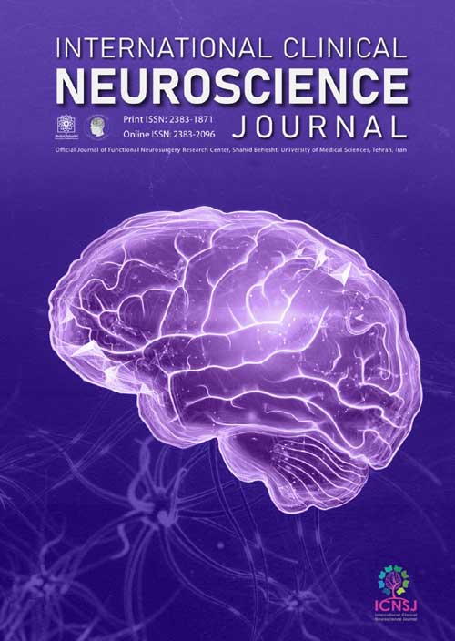 Clinical Neuroscience Journal - Volume:8 Issue: 3, Summer 2021