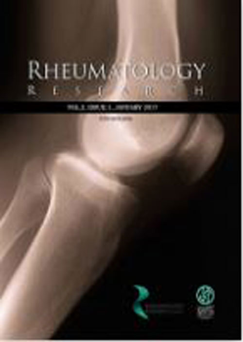 Rheumatology Research Journal - Volume:5 Issue: 4, Autumn 2020
