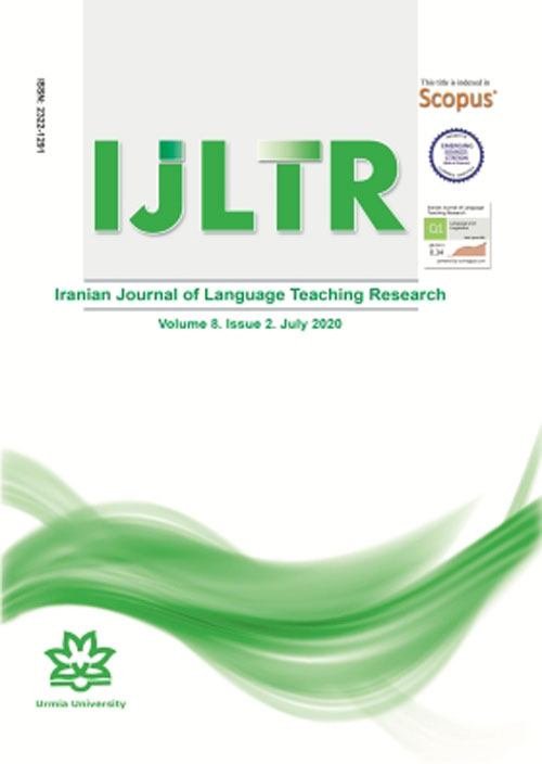 Language Teaching Research - Volume:9 Issue: 2, Jul 2021
