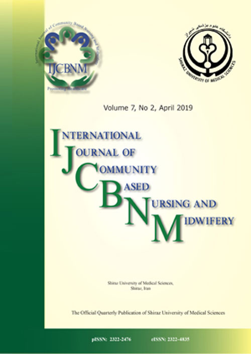Community Based Nursing and Midwifery - Volume:9 Issue: 4, Oct 2021