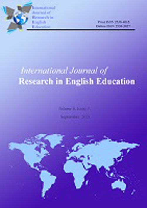 Research in English Education - Volume:6 Issue: 3, Sep 2021