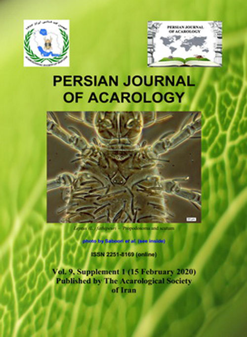 Persian Journal of Acarology - Volume:9 Issue: 1, Winter 2020