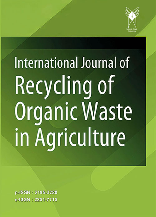 Recycling of Organic Waste in Agriculture - Volume:10 Issue: 4, Autumn 2021