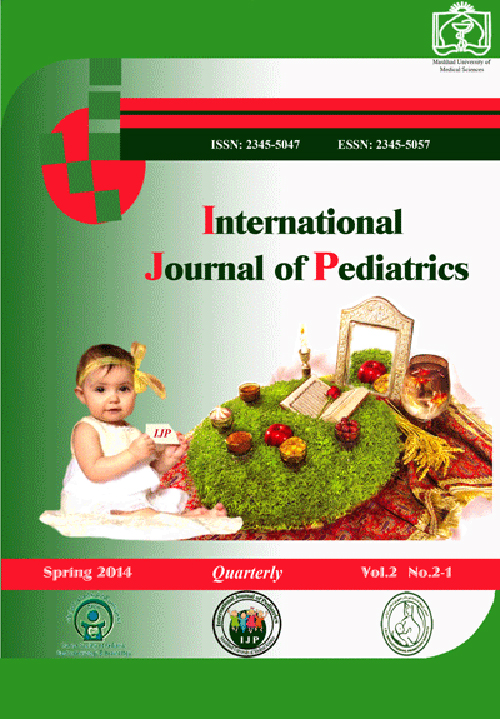 Pediatrics - Volume:9 Issue: 96, Dec 2021