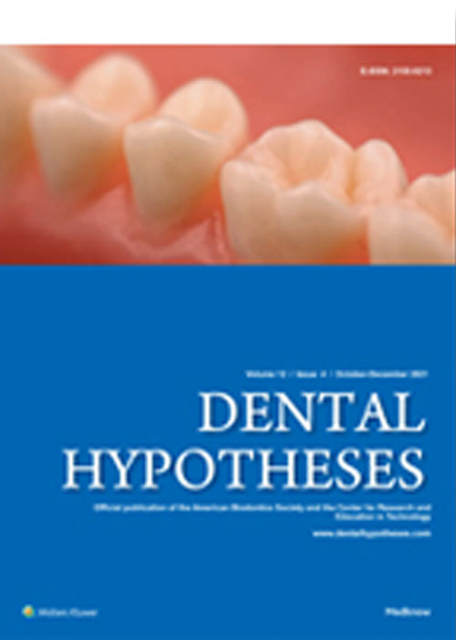 Dental Hypotheses - Volume:12 Issue: 4, Oct-Dec 2021