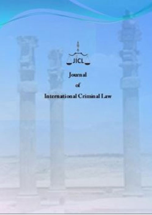 Criminal Law - Volume:3 Issue: 1, Winter 2022