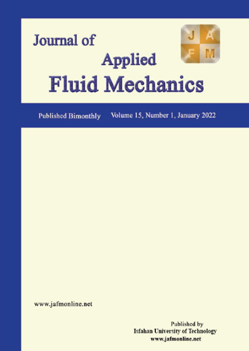Applied Fluid Mechanics - Volume:15 Issue: 2, Mar-Apr 2022