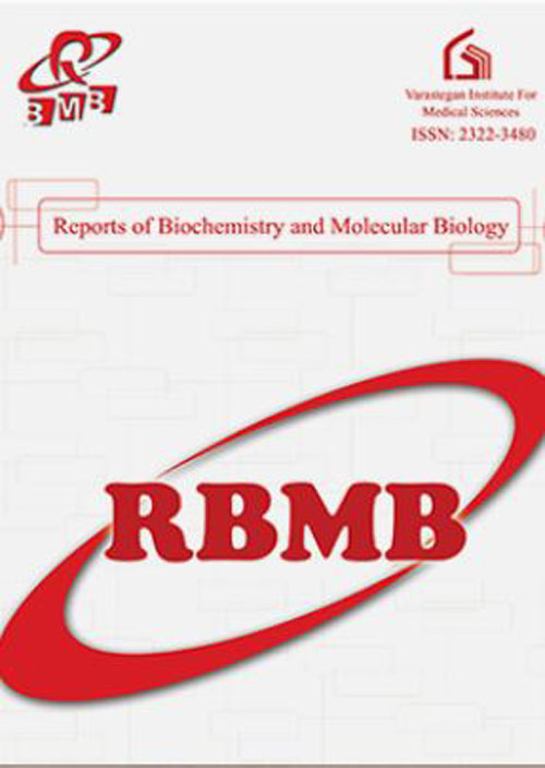 Reports of Biochemistry and Molecular Biology - Volume:10 Issue: 3, Oct 2021