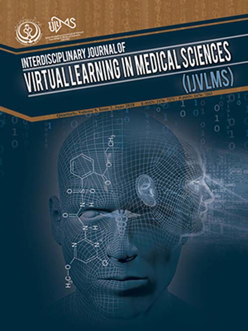 Interdisciplinary Journal of Virtual Learning in Medical Sciences - Volume:13 Issue: 1, Mar 2022