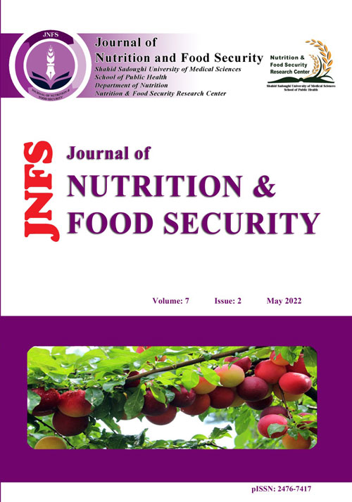 Nutrition and Food Security - Volume:7 Issue: 2, May 2022