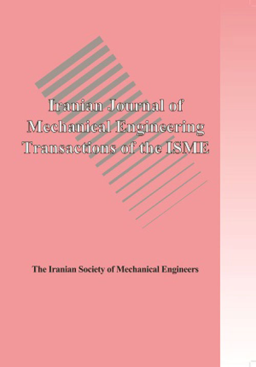 Mechanical Engineering Transactions of ISME - Volume:22 Issue: 2, Sep 2021
