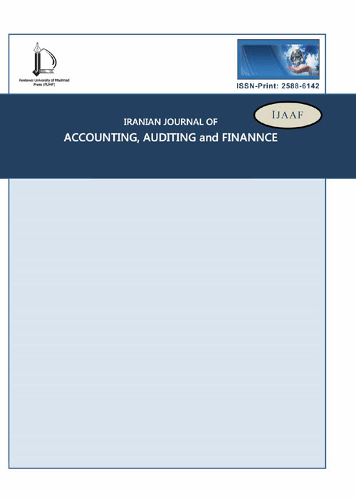 Accounting, Auditing and Finance - Volume:6 Issue: 3, Summer 2022