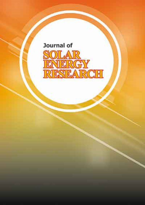 Solar Energy Research - Volume:8 Issue: 1, Winter 2023