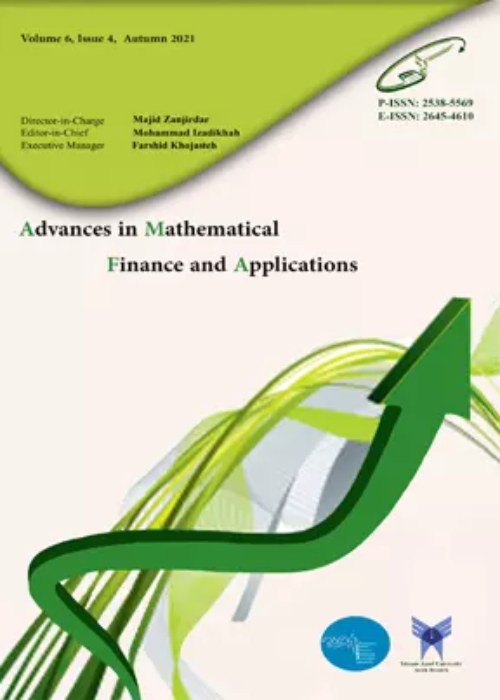 Advances in Mathematical Finance and Applications - Volume:8 Issue: 1, Winter 2023