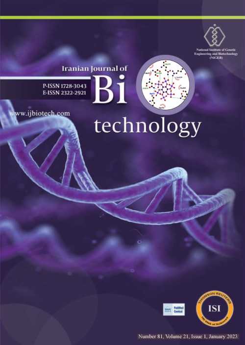 Biotechnology - Volume:21 Issue: 1, Winter 2023