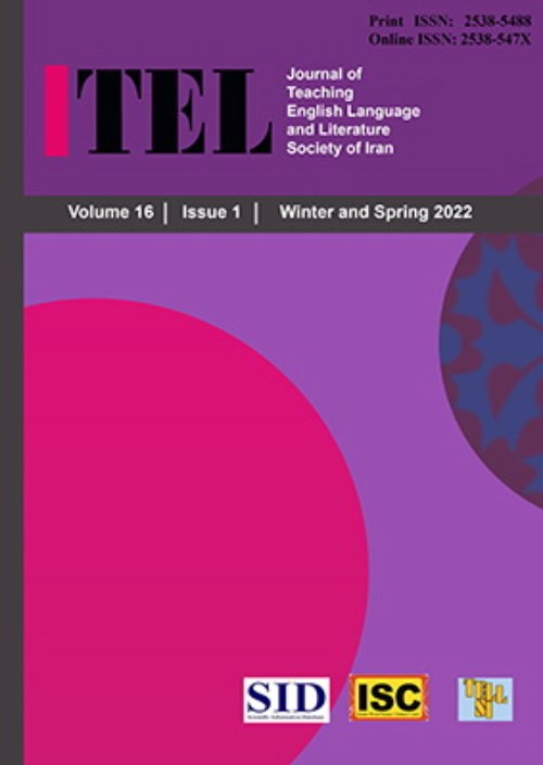 Teaching English Language - Volume:17 Issue: 39, Winter and Spring 2023