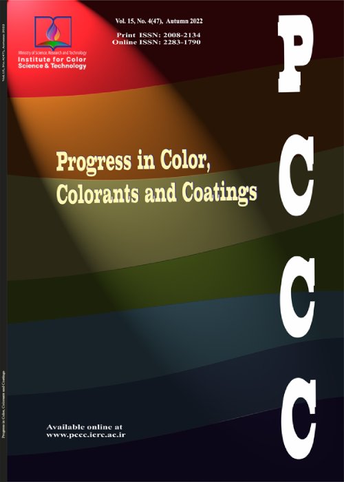 Progress in Color, Colorants and Coatings - Volume:16 Issue: 2, Spring 2023