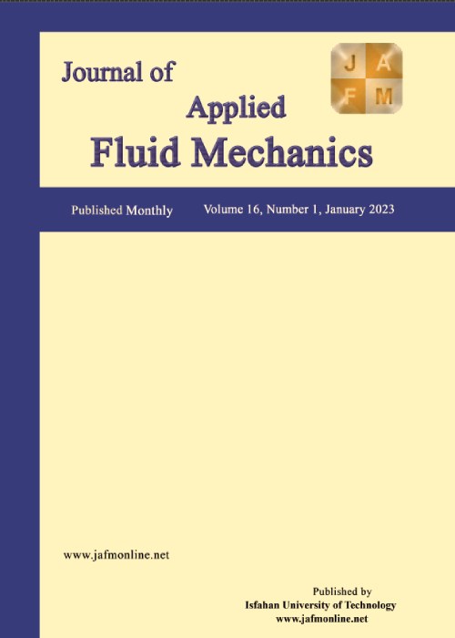 Applied Fluid Mechanics - Volume:16 Issue: 4, Apr 2023