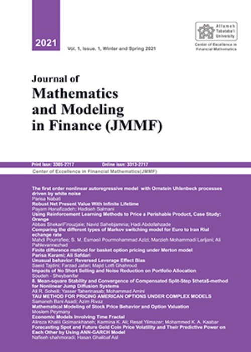 mathematic and modeling in Finance