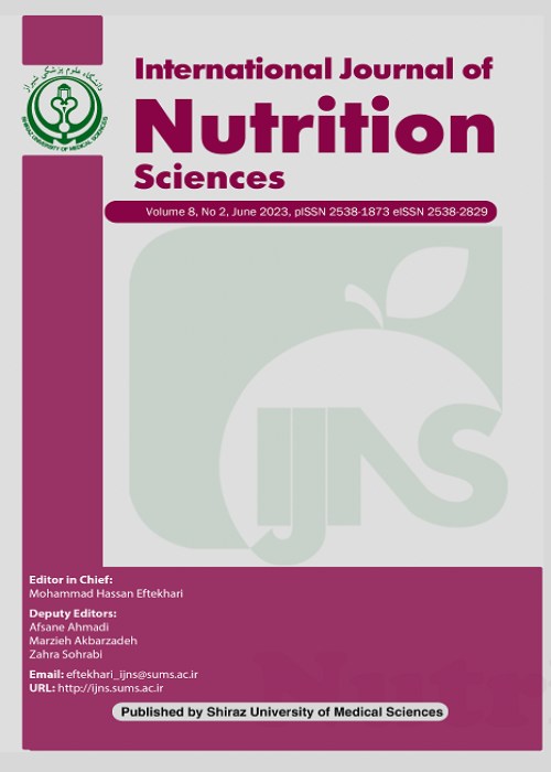 Nutrition Sciences - Volume:8 Issue: 2, Jun 2023