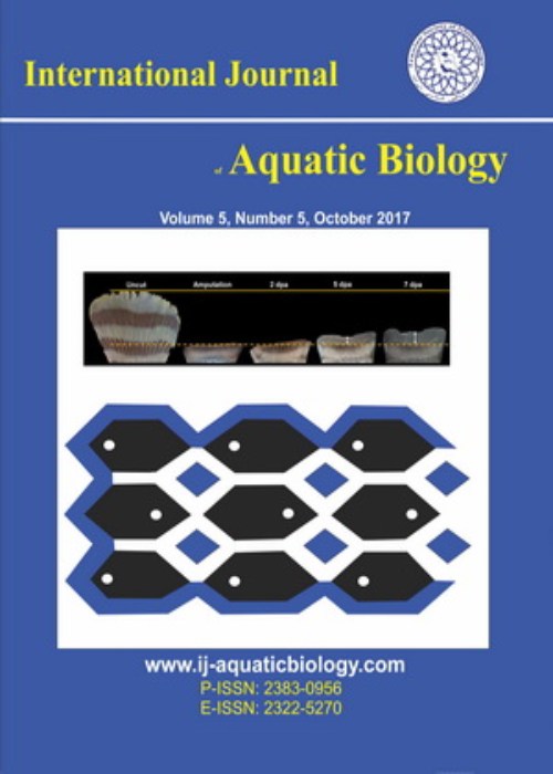 International Journal of Aquatic Biology - Volume:11 Issue: 1, Feb 2023