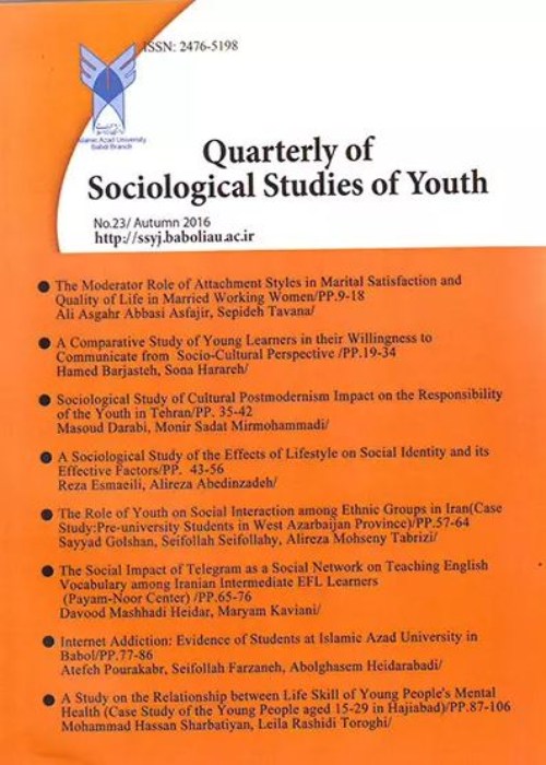 Sociological Studies of Youth