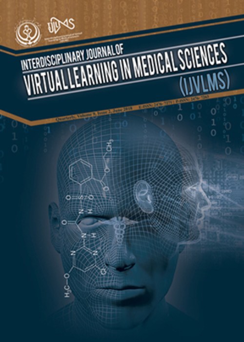 Interdisciplinary Journal of Virtual Learning in Medical Sciences - Volume:14 Issue: 2, Jun 2023