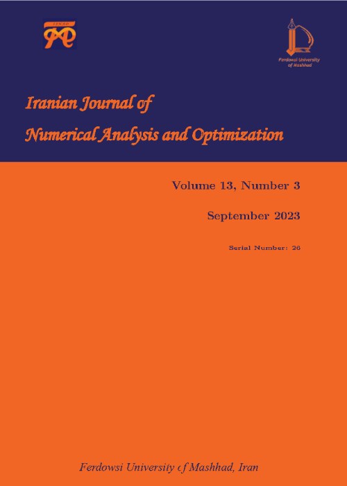 Numerical Analysis and Optimization - Volume:13 Issue: 3, Summer 2023