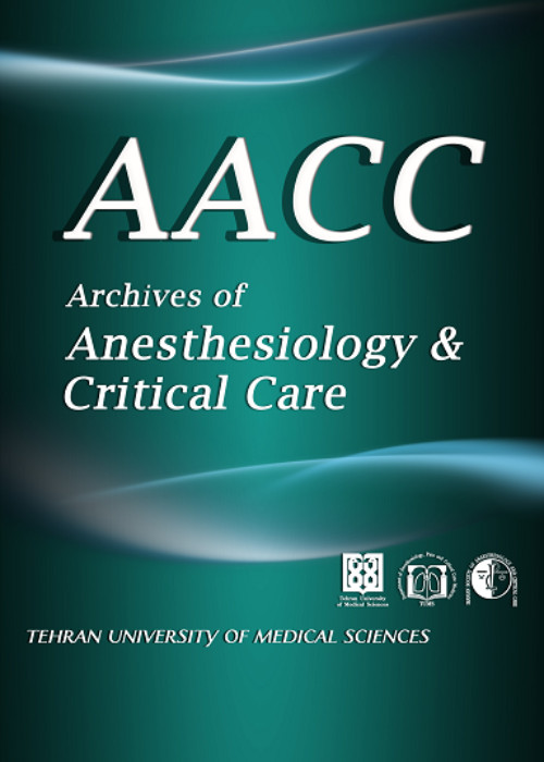 Archives of Anesthesiology and Critical Care