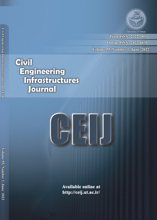 Civil Engineering Infrastructures Journal - Volume:56 Issue: 2, Dec 2023