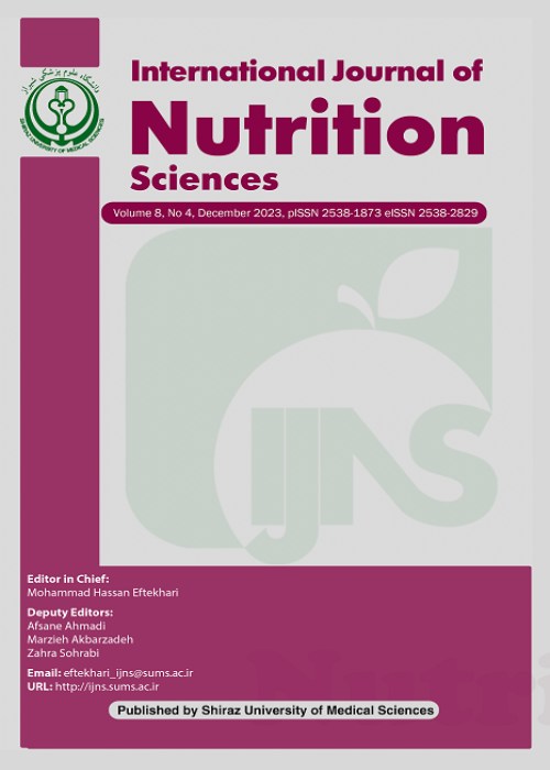 Nutrition Sciences - Volume:8 Issue: 4, Dec 2023