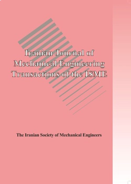 Mechanical Engineering Transactions of ISME - Volume:24 Issue: 1, Mar 2023