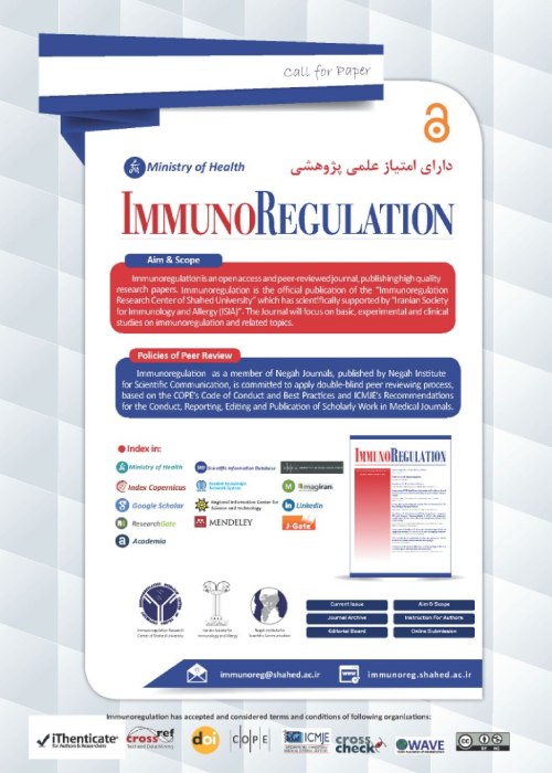 Immunoregulation - Volume:5 Issue: 2, Winter 2022