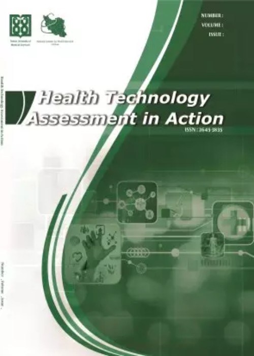 Health Technology Assessment in Action - Volume:7 Issue: 4, Aug 2023