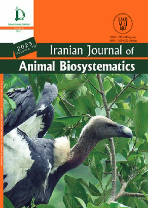 Animal Biosystematics - Volume:19 Issue: 2, Summer-Autumn 2023