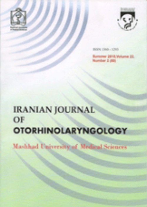 Otorhinolaryngology - Volume:36 Issue: 2, Mar -Apr 2024