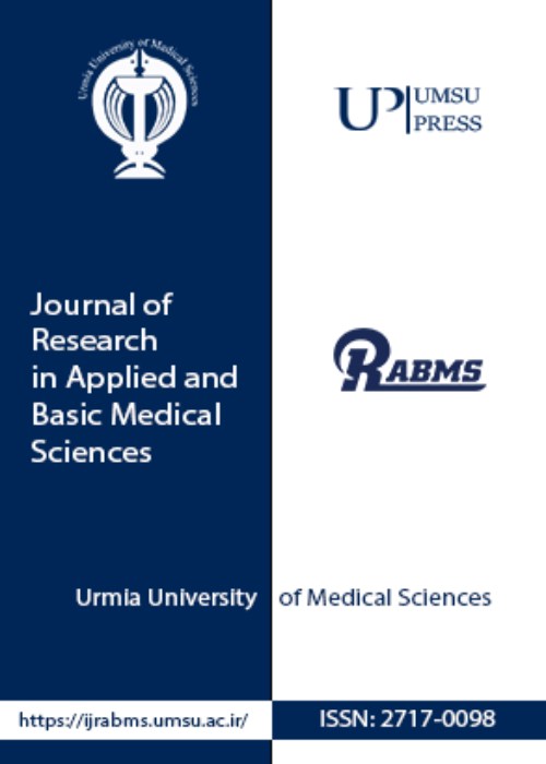 Research in Applied and Basic Medical Sciences - Volume:10 Issue: 2, Spring 2024