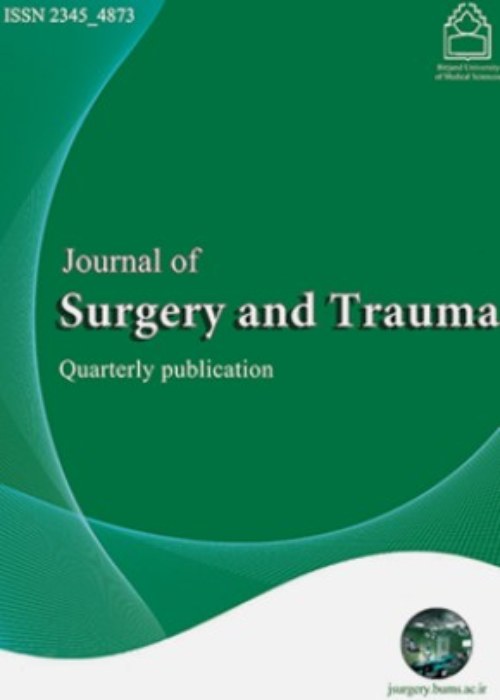 Surgery and Trauma - Volume:11 Issue: 3, Autumn 2023