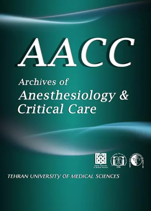 Archives of Anesthesiology and Critical Care