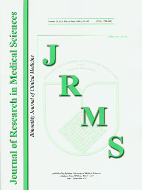 Research in Medical Sciences - Volume:10 Issue: 3, May & Jun 2005