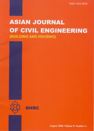 Asian journal of civil engineering - Volume:9 Issue: 4, August 2008