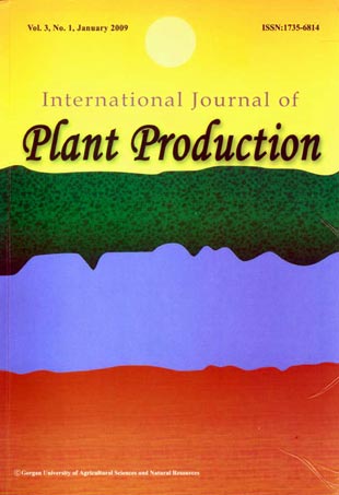 Plant Production - Volume:3 Issue: 1, Jan 2009