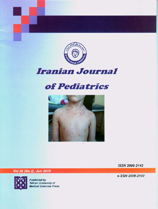 Pediatrics - Volume:20 Issue: 2, 2010