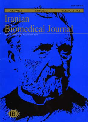 Iranian Biomedical Journal - Volume:2 Issue: 1, Jan 1998