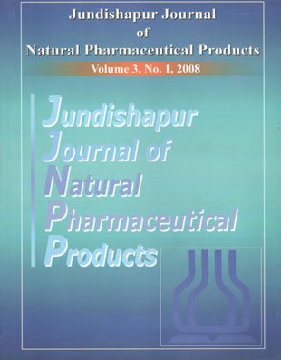 Jundishapur Journal of Natural Pharmaceutical Products - Volume:3 Issue: 1, Nov 2008
