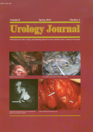 Urology Journal - Volume:8 Issue: 2, Spring 2011
