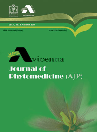 Avicenna Journal of Phytomedicine - Volume:1 Issue: 2, Autumn 2011