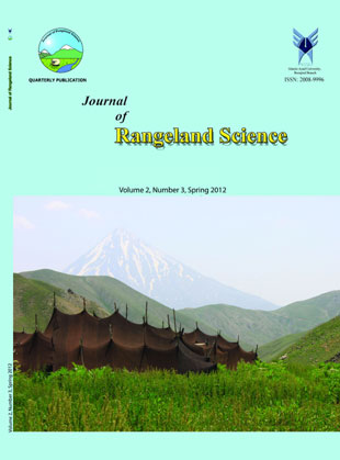 Rangeland Science - Volume:2 Issue: 3, Spring 2012
