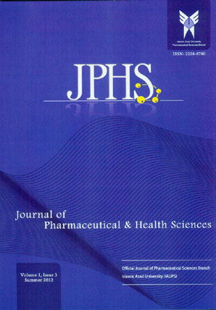 Pharmaceutical and Health - Volume:1 Issue: 3, summer 2012
